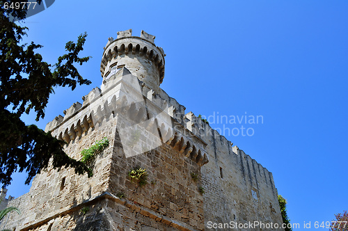 Image of Rhodes old town.