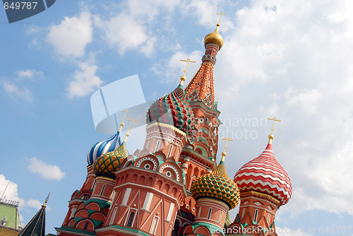 Image of St.Basil's Cathedral in Moscow