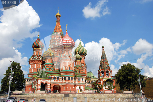 Image of St.Basil's Cathedral in Moscow