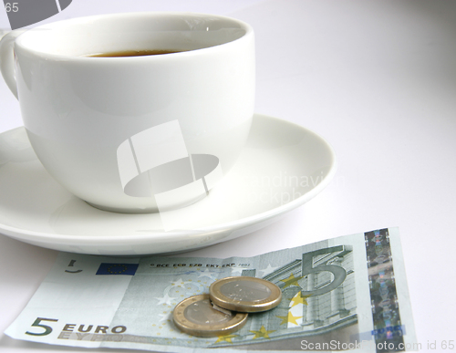 Image of Cup and money