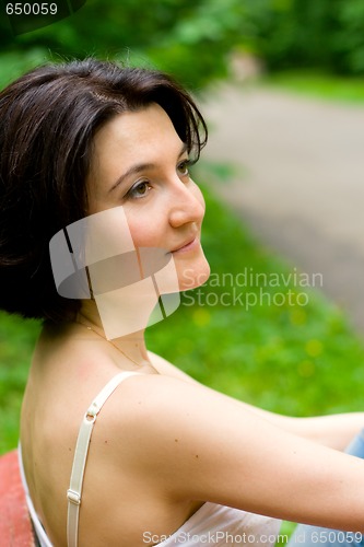 Image of woman in the park