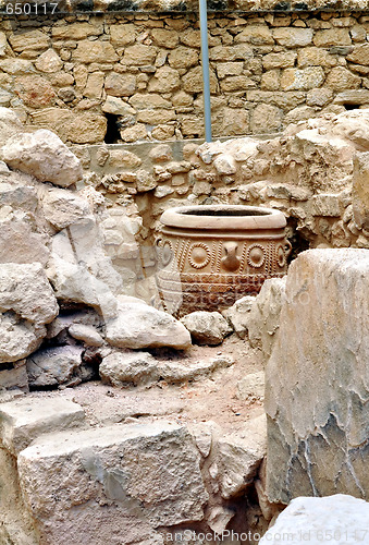 Image of Archaeological site of Knossos. Minoan Palace. Crete.