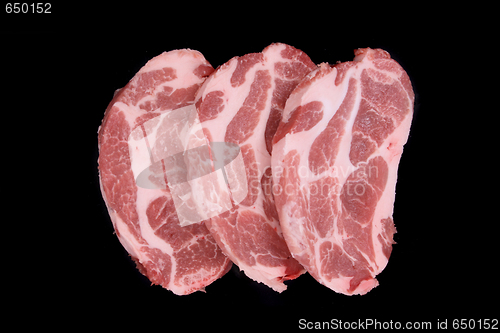 Image of raw steaks