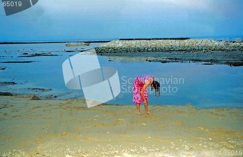 Image of Girl on the beach