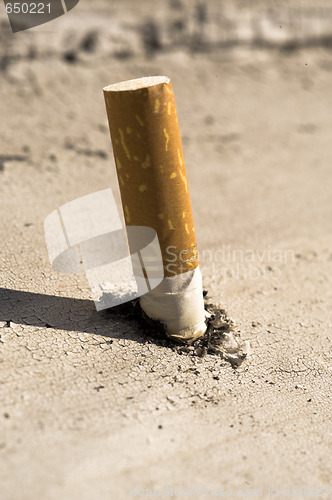Image of Put out cigarette
