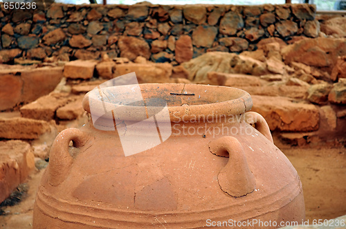 Image of Minoan Palace. Archaeological site of Malia.