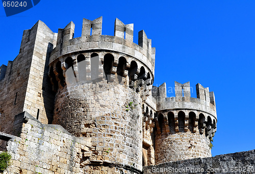 Image of Rhodes old town.