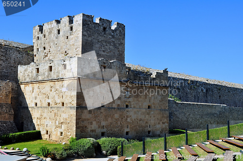 Image of Rhodes old town.