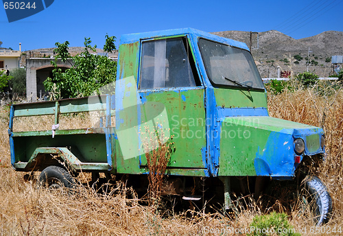 Image of Old farm vehicle