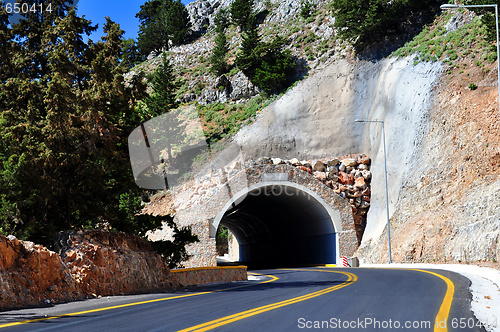 Image of Mountain tunnel