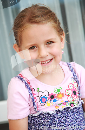 Image of Cute smiling girl