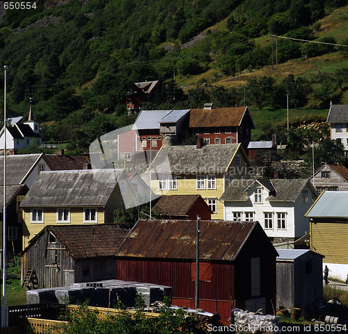 Image of Village by fjord
