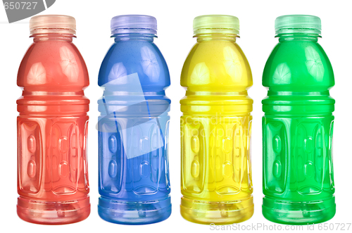 Image of Sports Drink Set Isolated