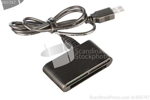 Image of Memory Card Reader Isolated