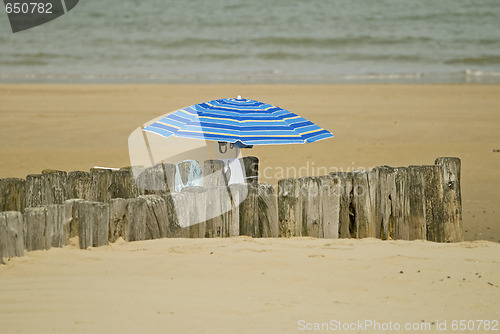 Image of Umbrella on a beach