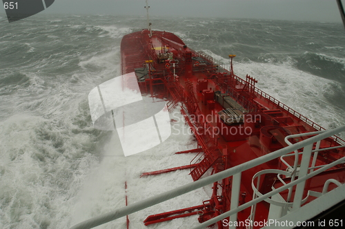 Image of Ship in Storm