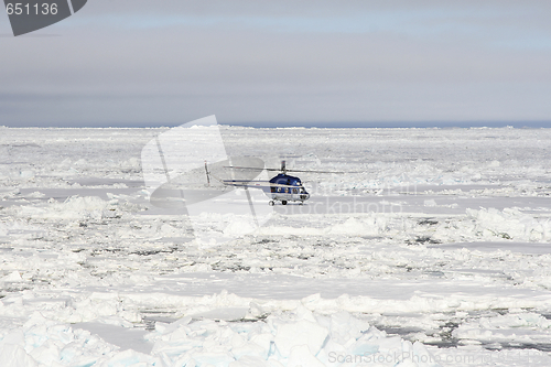 Image of Helicopter flying