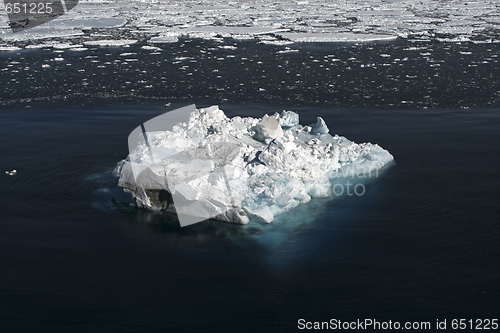 Image of Sea ice on Antarctica