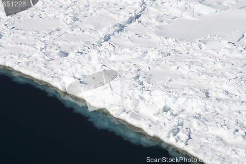 Image of Sea ice on Antarctica