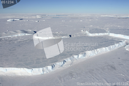 Image of Sea ice on Antarctica