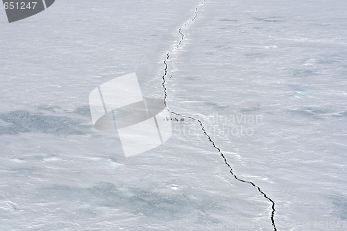 Image of Sea ice on Antarctica