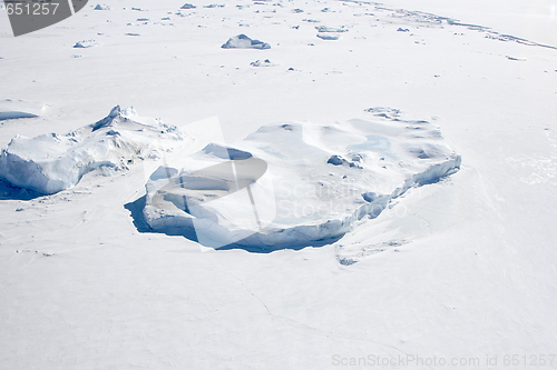 Image of Sea ice on Antarctica