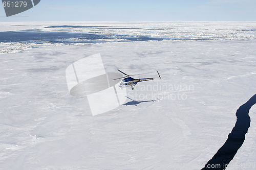 Image of Helicopter flying