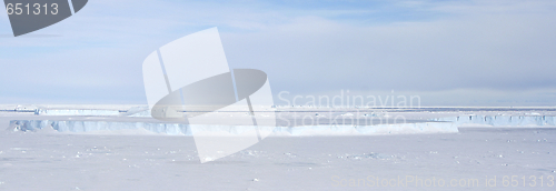 Image of Sea ice on Antarctica