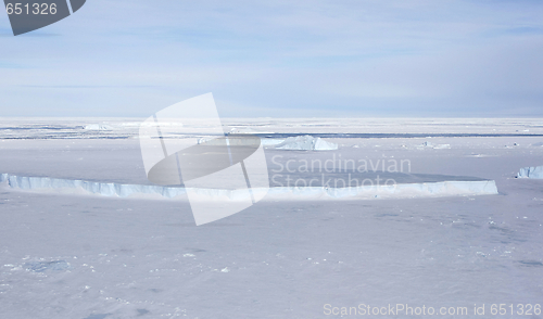 Image of Sea ice on Antarctica