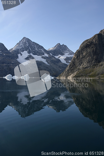 Image of Mountains in the high arctic