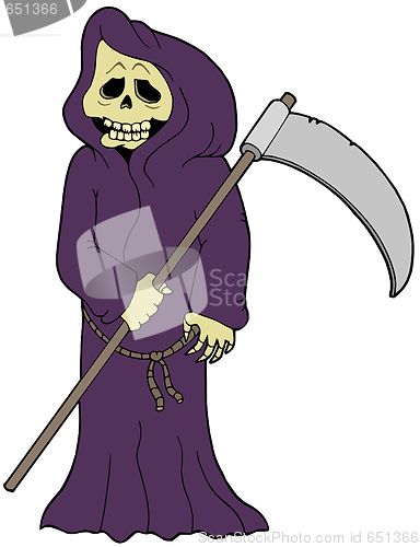 Image of Cartoon grim reaper
