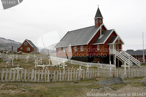 Image of Church in Appilatoq, Greenland