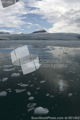 Image of Front of a glacier