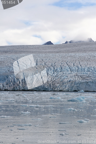 Image of Front of a glacier