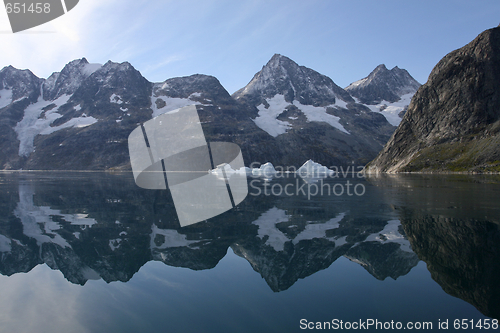 Image of Mountains in the high arctic