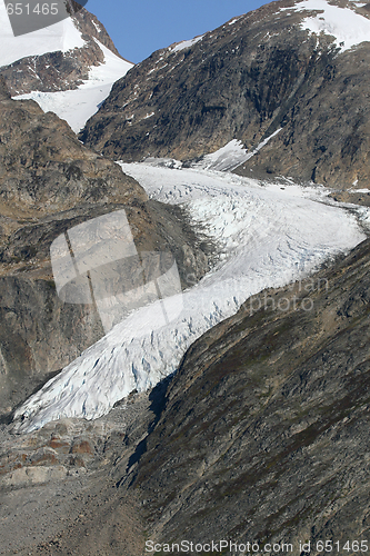 Image of Front of a glacier