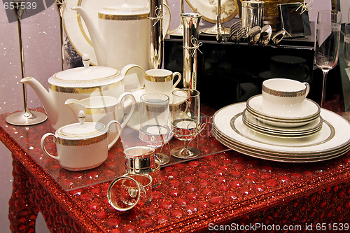 Image of Festive table