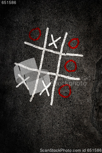 Image of Noughts and Crosses game