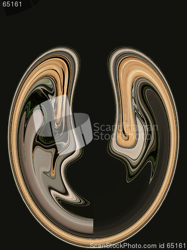 Image of Digital Abstract Art - Abstract Heart