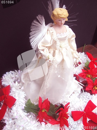 Image of Christmas angel decoration