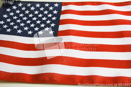 Image of US Flag Flying