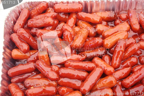 Image of Hot beef links in sauce