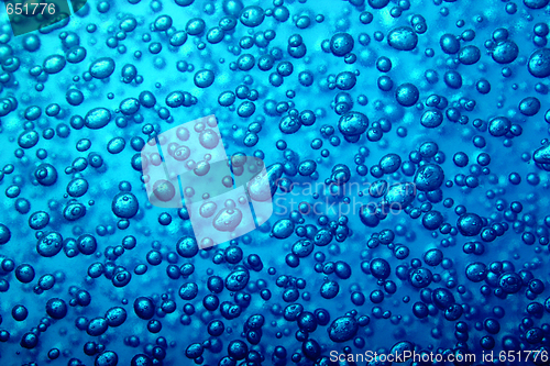 Image of water bubble texture