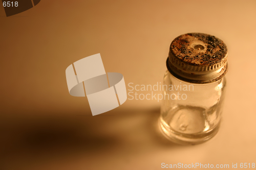 Image of Miniature glass jar