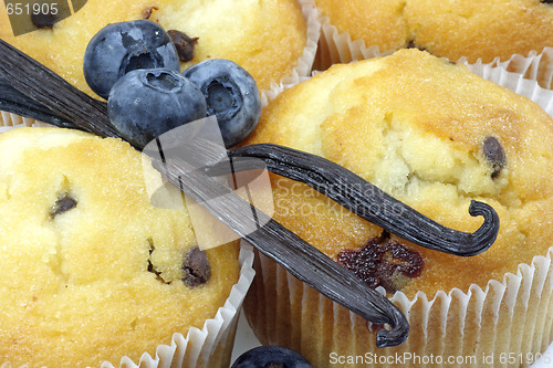 Image of Blueberry muffins