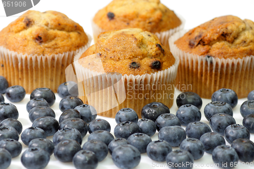 Image of Blueberry muffins