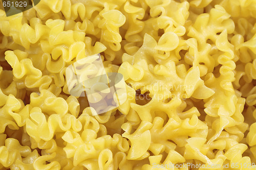 Image of Uncooked noodles