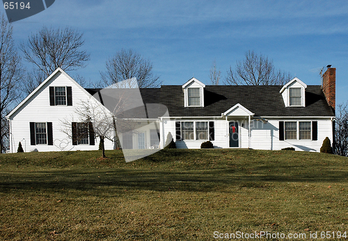 Image of Ranch House in Winter