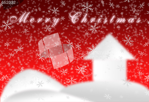 Image of merry christmas card