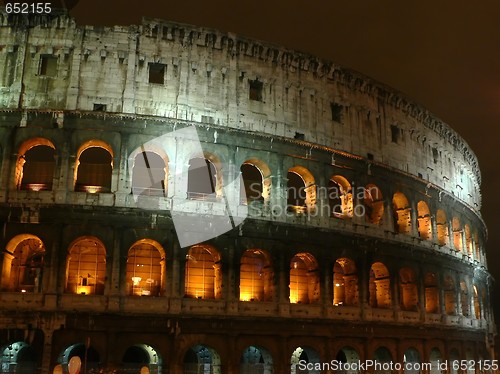 Image of Night colosseum